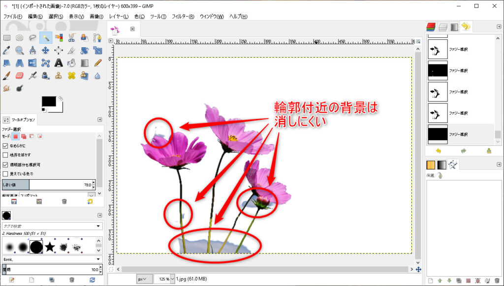 GIMP】画像の切り抜きu0026背景透明化 ー 透過画像の作り方｜らくダネ